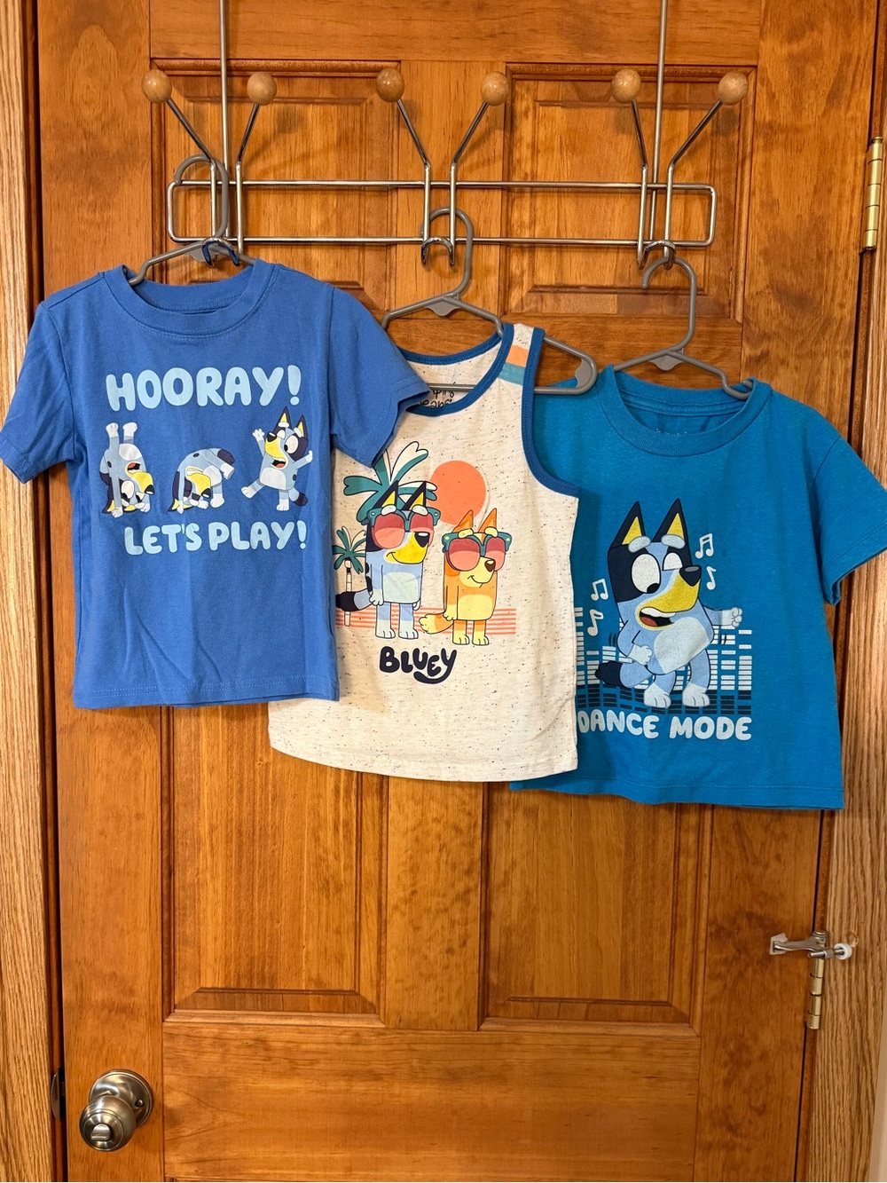 Bluey shirts- set of 3